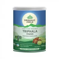 Трифала чурна, 100 г, Органик Индия; Triphala churna, 100 g, Organic India